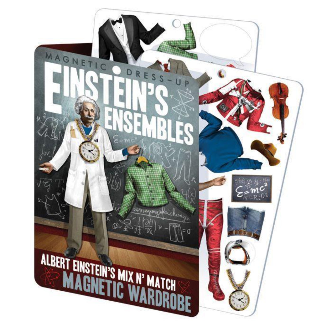 Einstein Magnetic Dress Up Doll Play Set by The Unemployed Philosophers Guild
