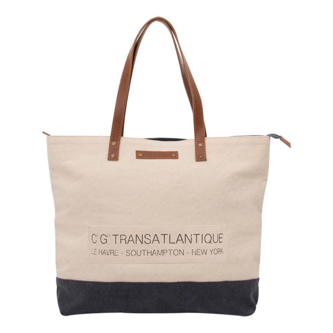 Handbag 'TRANSATLANTIC' Nautical Style