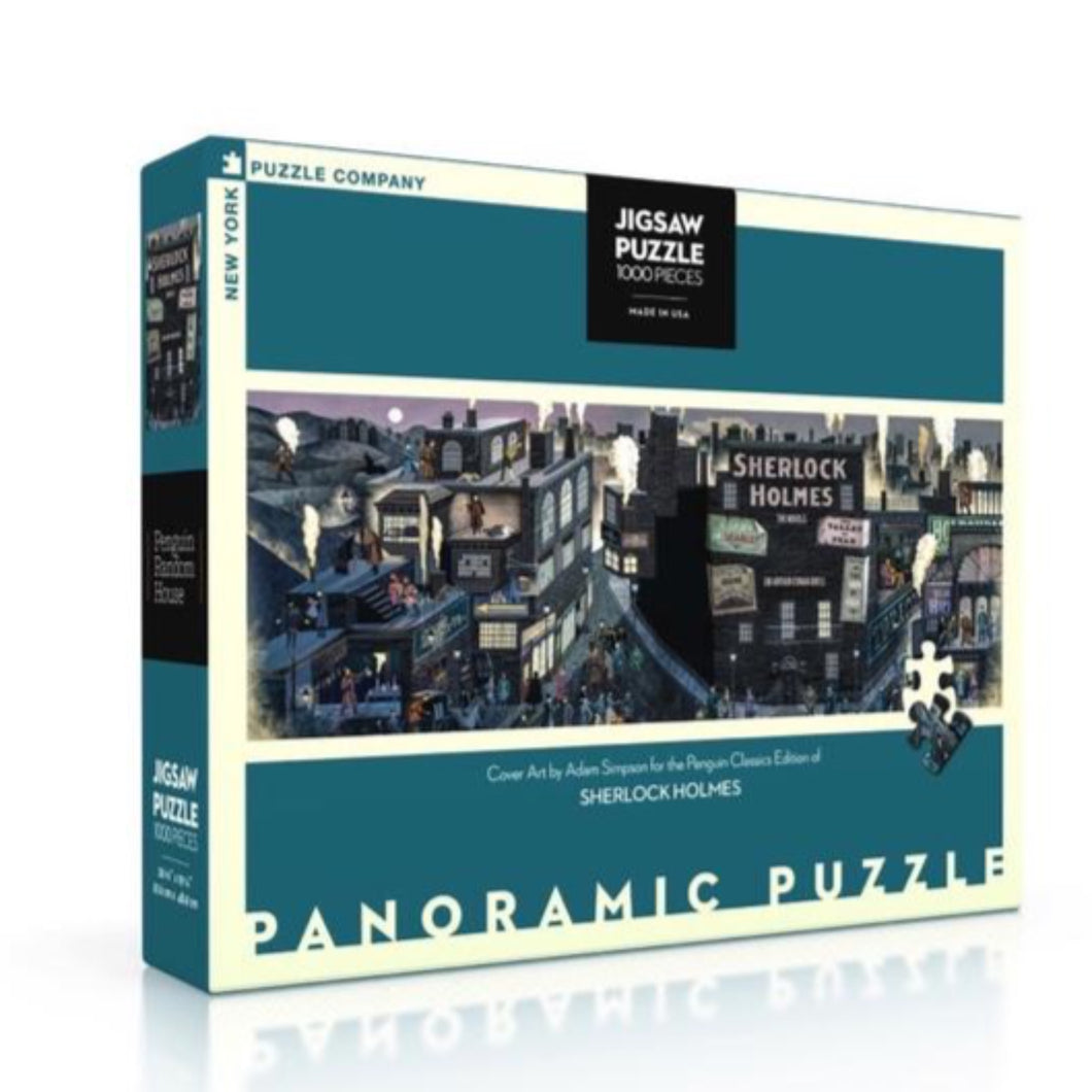 Sherlock Holmes 1000 Pieces Jigsaw Puzzle - New York Puzzle Company