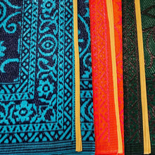 Load image into Gallery viewer, Washable Plastic Floor Mat Green &amp; Blue 185cm X 122cm Approx.
