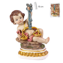 Load image into Gallery viewer, Libra The Child of the Zodiac Figurine Resin 15cm
