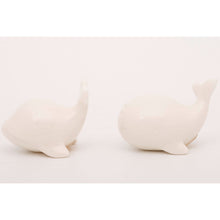 Load image into Gallery viewer, Whales Salt and Pepper Ceramic Set
