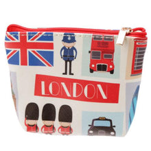 Load image into Gallery viewer, Set of 5 Handy Purses - London Icons with Zip
