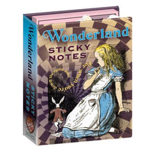 Load image into Gallery viewer, Wonderland Sticky Notes - The Unemployed Philosophers Guild
