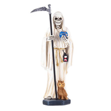 Load image into Gallery viewer, White Saint of Holy Death Standing Statue 30 cm
