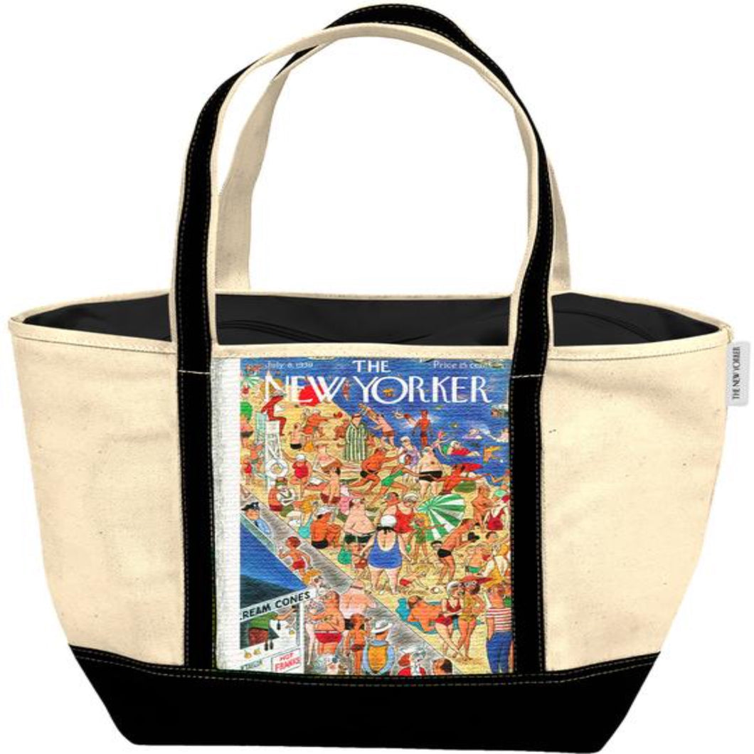 Tote Bag Beachgoing Organic Cotton The New Yorker