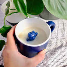 Load image into Gallery viewer, MANEKI NEKO Lucky Mug | Dark Blue
