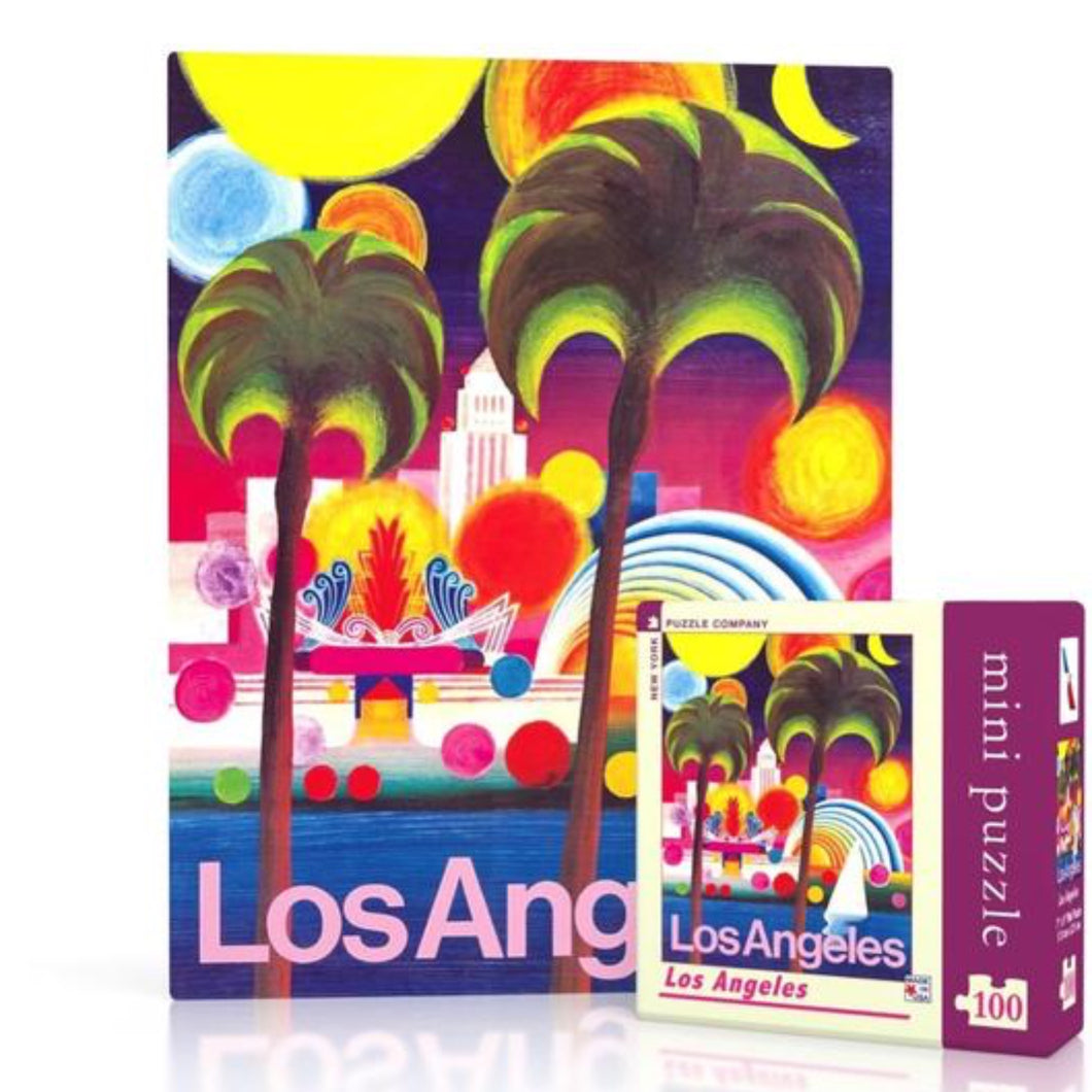 Los Angeles 100 Pieces Jigsaw Puzzle - New York Puzzle Company