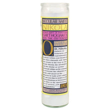 Load image into Gallery viewer, Nikola Tesla Secular Glass Candle- The Unemployed Philosophers Guild
