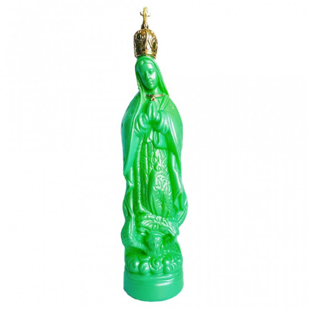 Our Lady of Guadalupe Blue Bottle 20cl Kitsch Home Decor