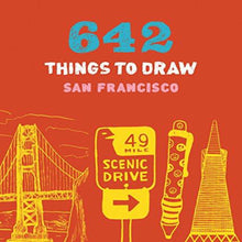 Load image into Gallery viewer, Colouring Book 642 Things to Draw - San Francisco by Chronicle Books
