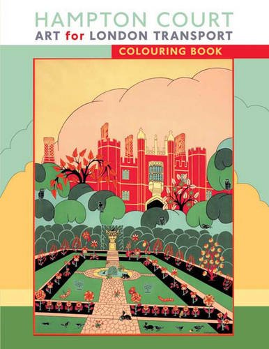 Hampton Court Art for London Transport Colouring Book