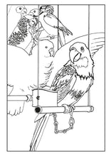 Load image into Gallery viewer, London Zoo: Art for London Transport Colouring Book
