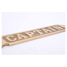Load image into Gallery viewer, Captain&#39;s Bottle Opener Solid Brass 18cm
