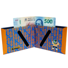 Load image into Gallery viewer, Mexican Wrestler Laminated Paper Wallet 11 x 8.5 cm - ByMexico
