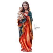 Load image into Gallery viewer, Blessed Mother Mary with Baby Jesus Statue 30cm
