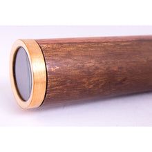 Load image into Gallery viewer, Telescope in Brass and Wood with Box L26cm
