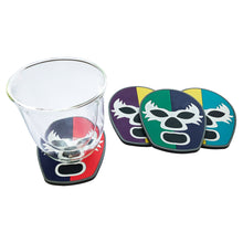 Load image into Gallery viewer, Mexican Wrestlers Coasters Set - ByMexico
