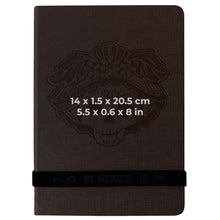 Load image into Gallery viewer, Pink Mexican Catrina 21cm Notebook - ByMexico
