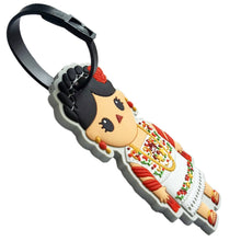 Load image into Gallery viewer, Novelty Luggage Tag Mayan Doll 12cm - ByMexico
