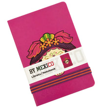 Load image into Gallery viewer, Pink Mexican Catrina 21cm Notebook - ByMexico
