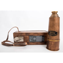 Load image into Gallery viewer, Functioning Replica Telescope with Leather Case L59cm
