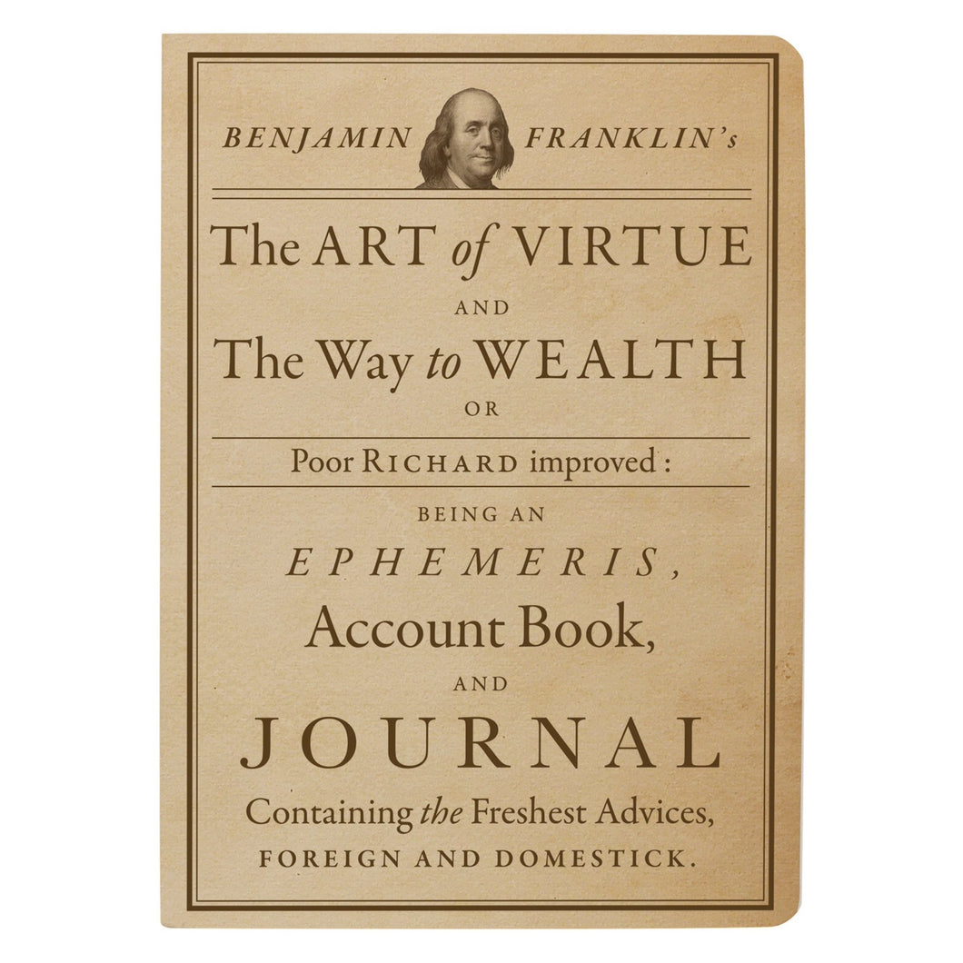 Benjamin Franklin's Account Book Notebook