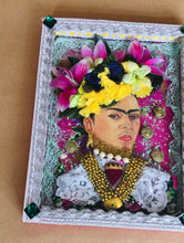 Load and play video in Gallery viewer, Frida Shrine 28cm - Mexican Handmade Art
