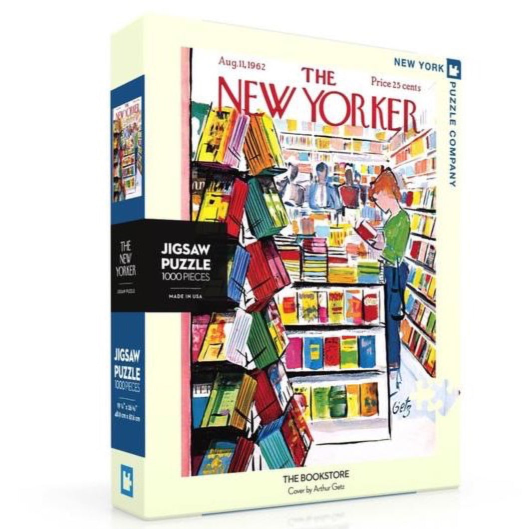 The Bookstore 1000 Pieces Jigsaw Puzzle - The New York Puzzle Company