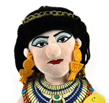 Load image into Gallery viewer, Cleopatra Plush Doll for Kids and Adults Little Thinker 12&quot; - The Unemployed Philosophers Guild
