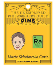 Load image into Gallery viewer, Marie Curie and Radium Pins Set
