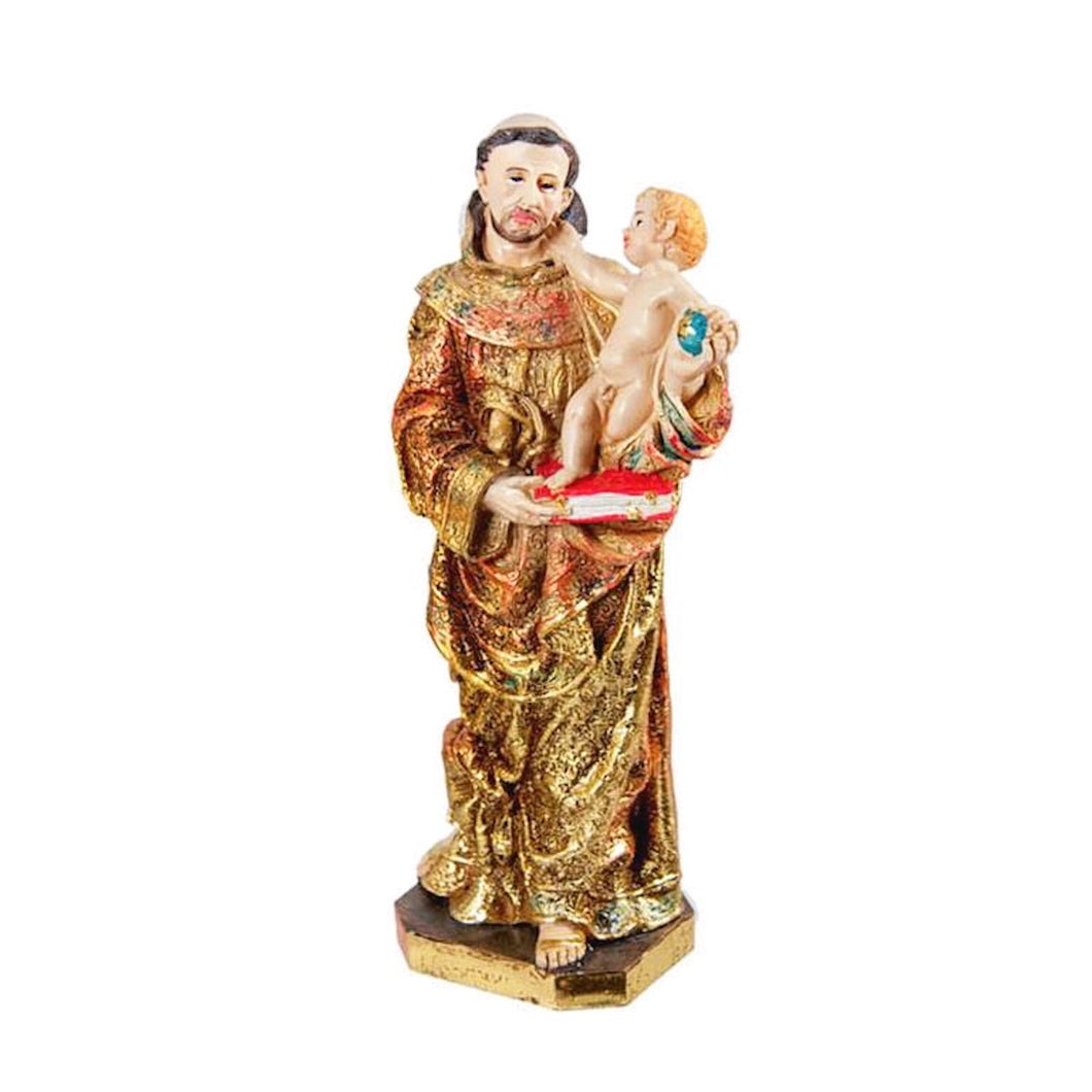 Saint Anthony with Baby Jesus Resin 20cm