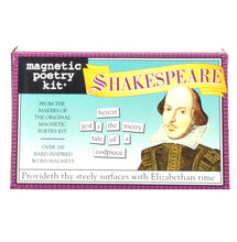 Load image into Gallery viewer, Shakespeare Magnetic Poetry Kit

