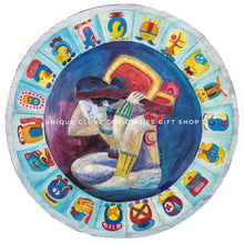 Load image into Gallery viewer, Mayan Calendar Hand Painted A4 Full Colour Print Home Art Decor
