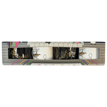 Load image into Gallery viewer, Set of 4 Pewter Mini Mugs Mexican Mariachis - ByMexico
