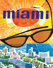 Load image into Gallery viewer, Miami Beach Mini 100 Pieces Jigsaw Puzzle - New York Puzzle Company
