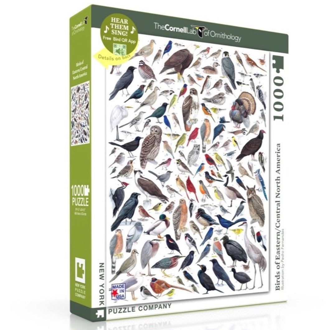 Birds of Eastern / Central North America Jigsaw Puzzle 1000 Pieces - The New York Puzzle Company
