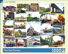 Load image into Gallery viewer, Touring Europe 1000 Pieces Jigsaw Puzzle - The New York Puzzle Company
