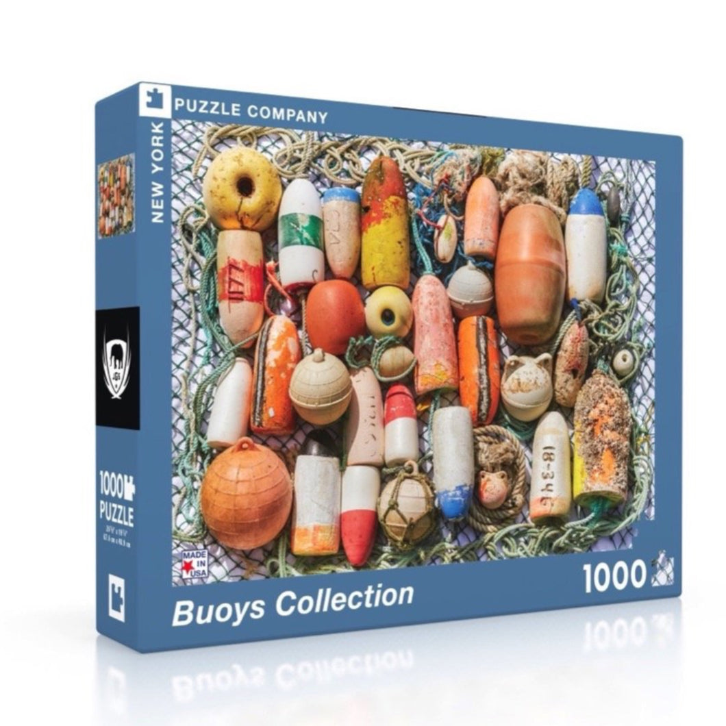 Buoys Collection 1000 Pieces Jigsaw Puzzle - The New York Puzzle Company