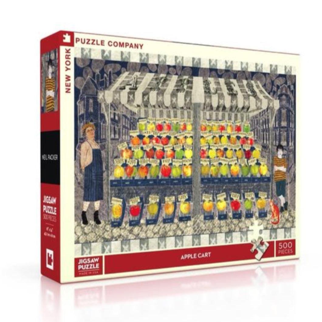 Apple Cart 500 Pieces Jigsaw Puzzle - The New York Puzzle Company
