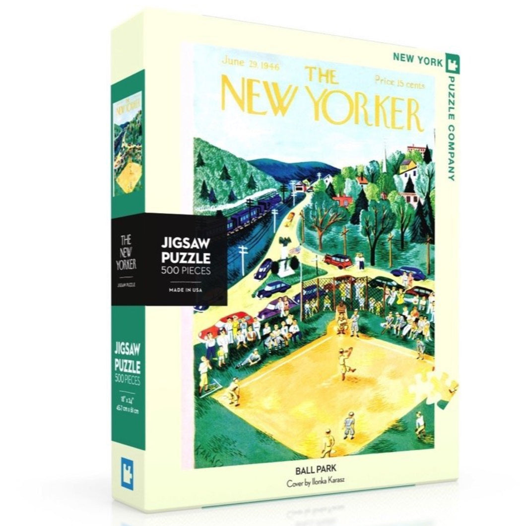 Ballpark 500 Pieces Jigsaw Puzzle - The New York Puzzle Company