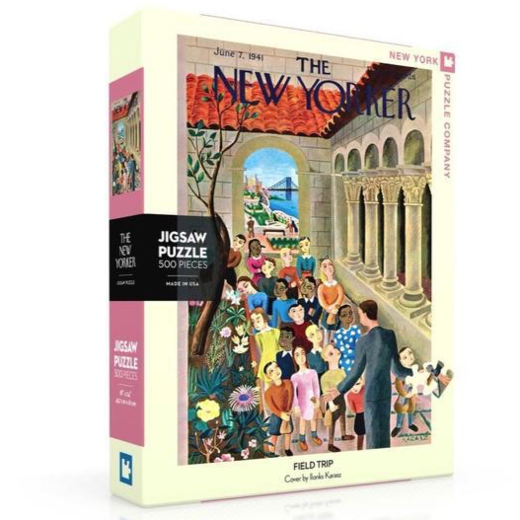 Field Trip 500 Pieces Jigsaw Puzzle - The New York Puzzle Company