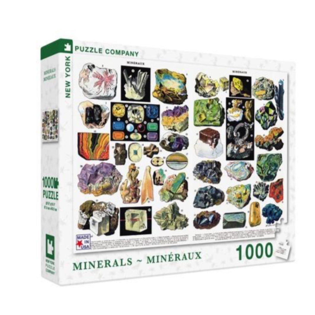 Minerals 1000 Pieces Jigsaw Puzzle - New York Puzzle Company