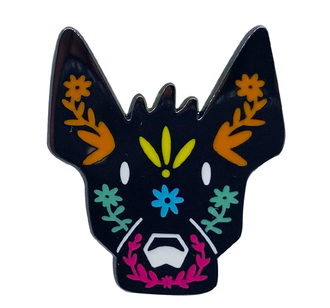 Mexican Dog Xolo Pin Metal Badge - ByMexico