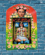 Load image into Gallery viewer, Frida Shrine Diorama 26cm &#39;The Broken Column&#39; 1944 - Mexican Folk Art
