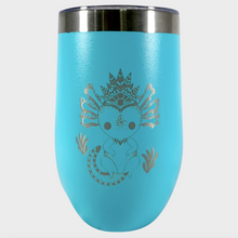 Load image into Gallery viewer, Travel Mug with Lid Mexican Axolotl Iztli - Double Wall Insulated 350ml - ByMexico
