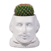 Load image into Gallery viewer, William Shakespeare Planter - The Unemployed Philosophers Guild
