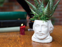 Load image into Gallery viewer, William Shakespeare Planter - The Unemployed Philosophers Guild
