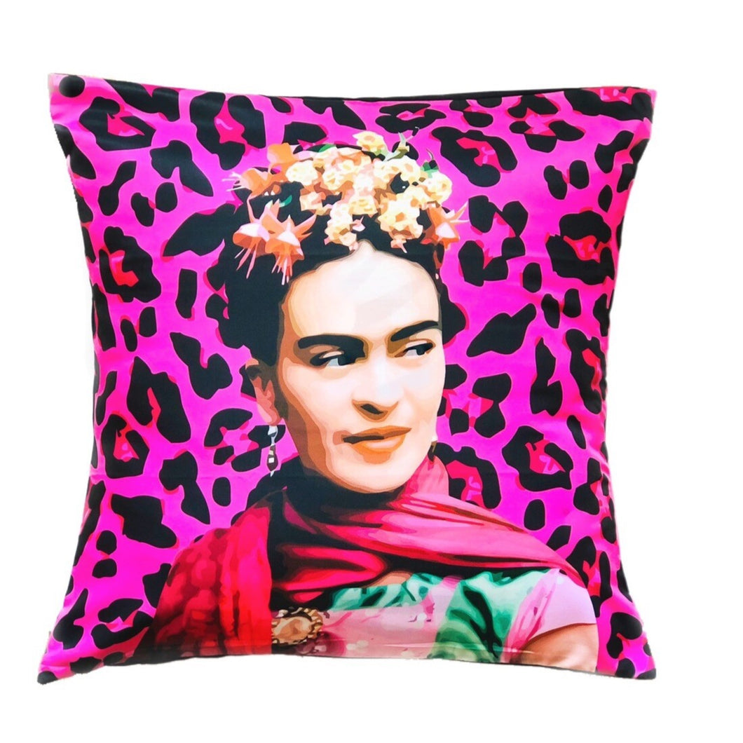 Frida Kahlo Cushion Cover 46 x 46 Cm MexiPop Art Design