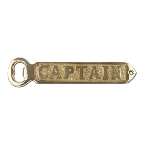 gold Captain Bottle Opener